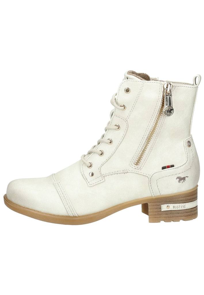 Stiefeletten Mustang Stiefelette Lederimitat Ice Warmfutter