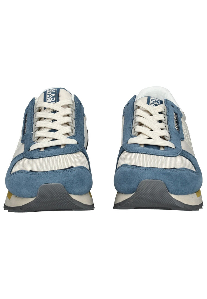 Napapijri Sneaker Leder/Textil Navy/Weiß