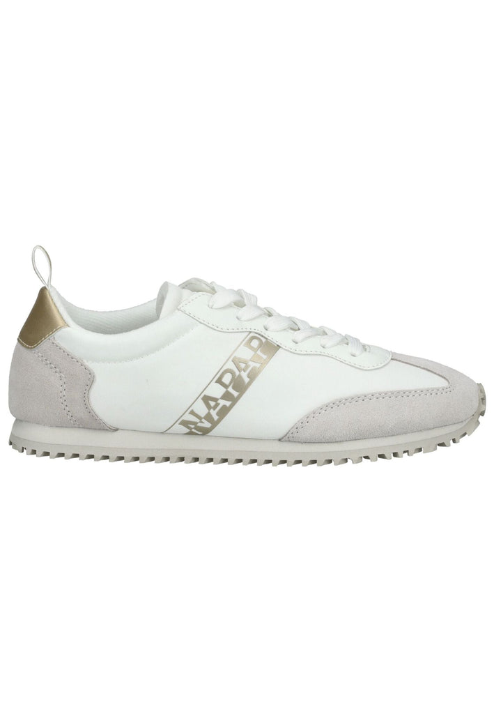 Napapijri Sneaker Leder/Textil Weiß/Gold
