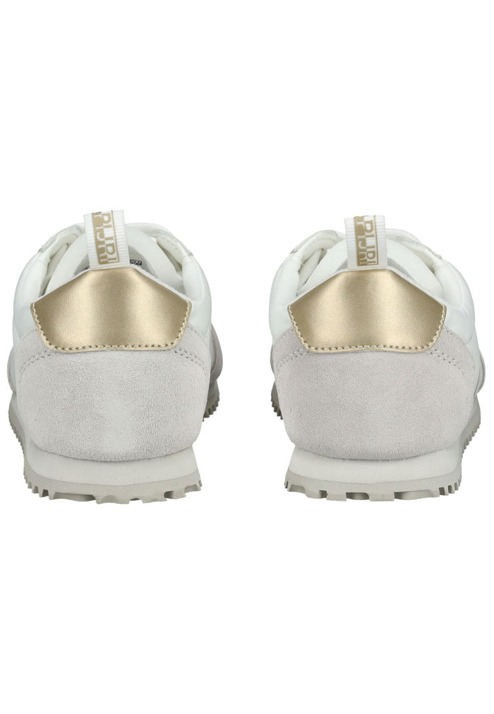 Napapijri Sneaker Leder/Textil Weiß/Gold