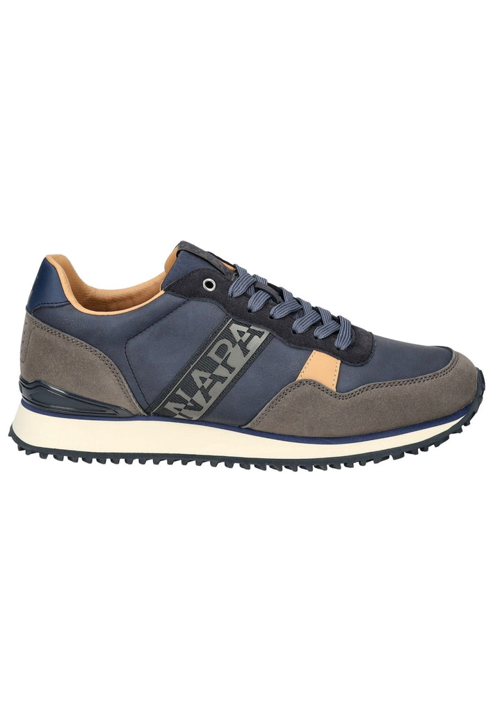 Napapijri Sneaker Lederimitat Blau/Braun