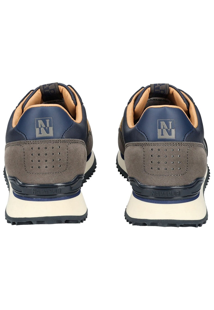 Napapijri Sneaker Lederimitat Blau/Braun