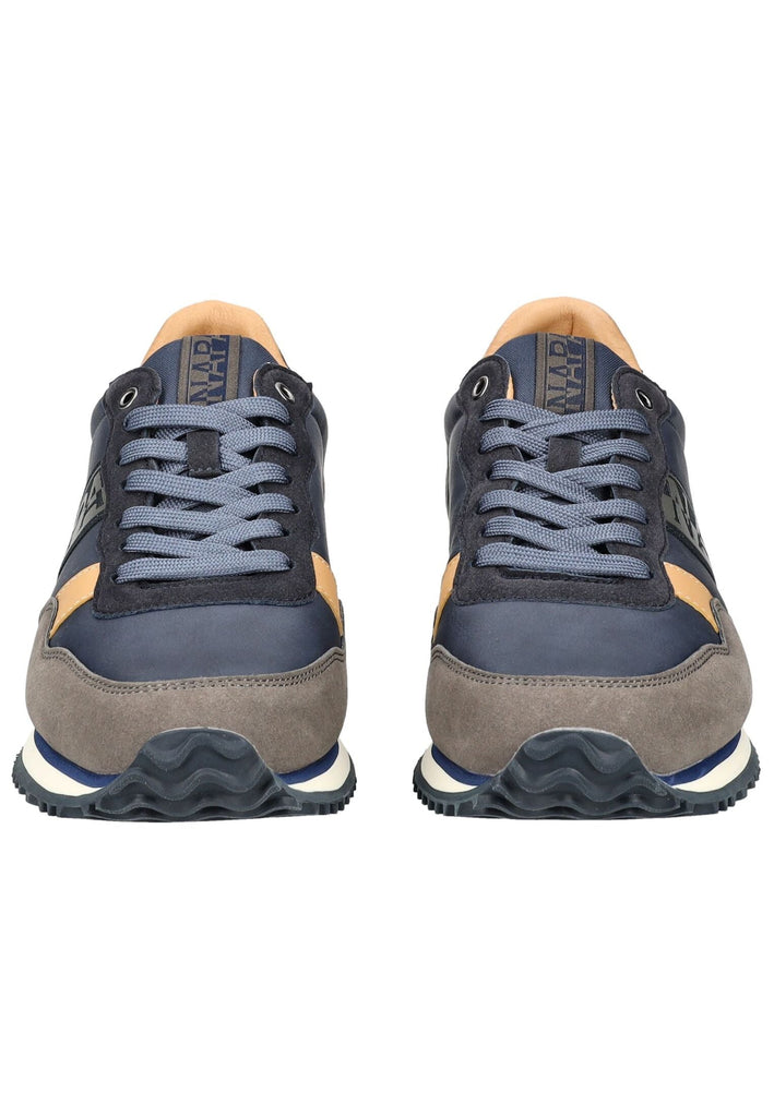 Napapijri Sneaker Lederimitat Blau/Braun