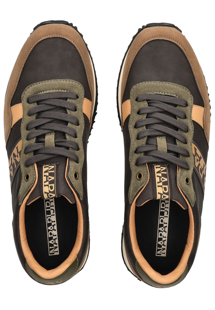 Napapijri Sneaker Lederimitat Braun