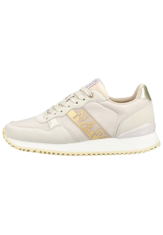 Napapijri Sneaker Lederimitat/Textil Beige/Grau