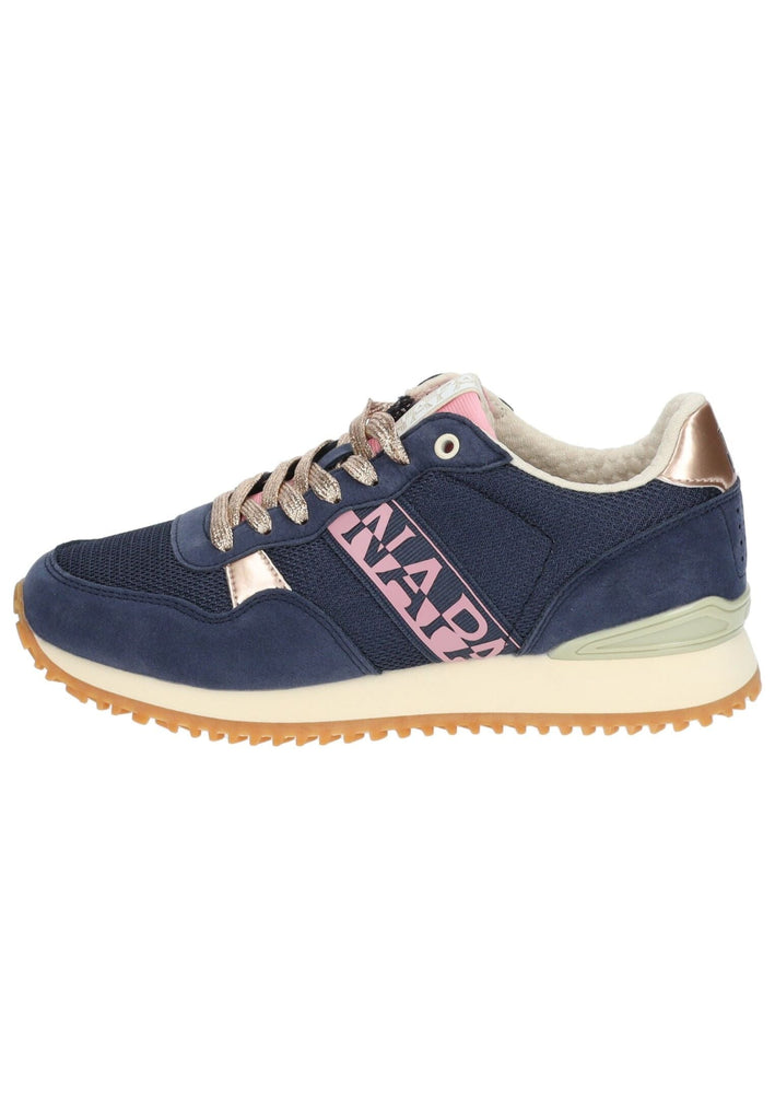 Napapijri Sneaker Lederimitat/Textil Blau/Pink