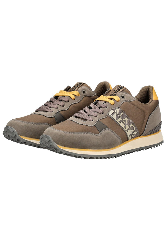 Napapijri Sneaker Lederimitat/Textil Braun/Orange