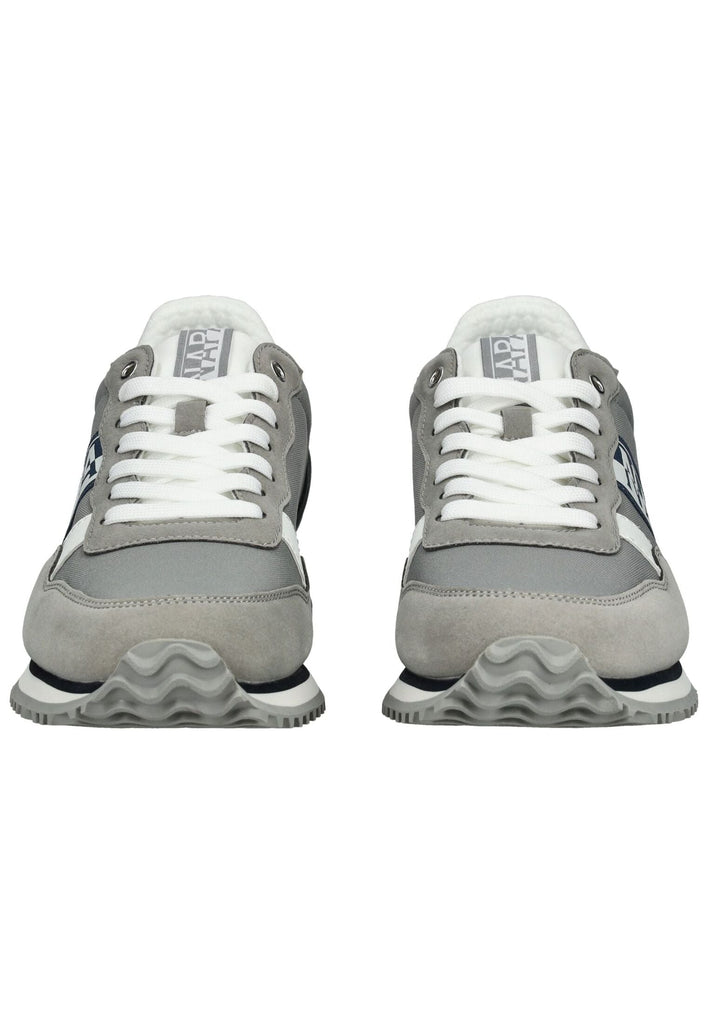 Napapijri Sneaker Lederimitat/Textil Grau/Blau