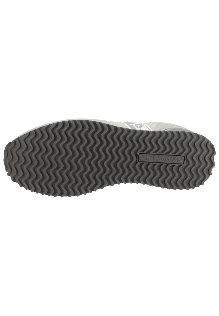 Napapijri Sneaker Lederimitat/Textil Grau/Orange