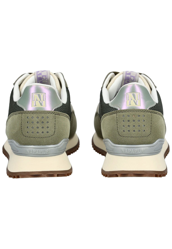 Napapijri Sneaker Lederimitat/Textil Grün/Kombi
