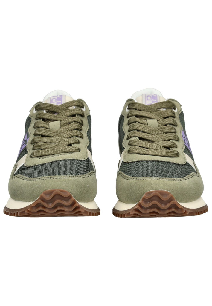 Napapijri Sneaker Lederimitat/Textil Grün/Kombi