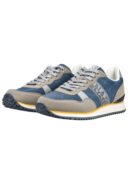 Napapijri Sneaker Lederimitat/Textil Navy/Grau