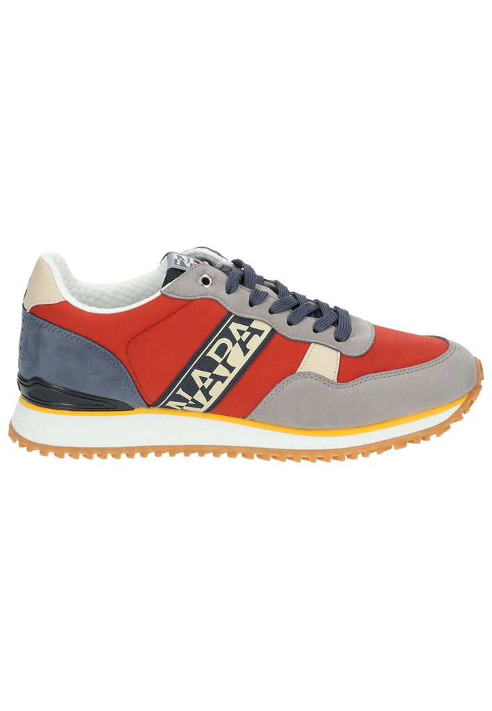 Napapijri Sneaker Lederimitat/Textil Rot/Blau