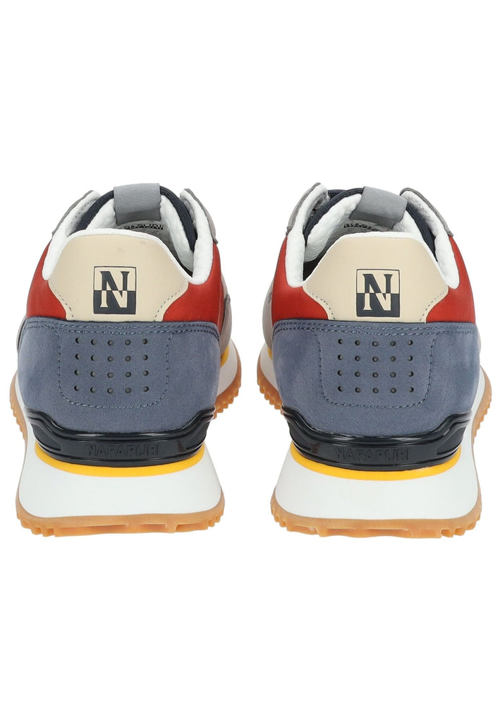 Napapijri Sneaker Lederimitat/Textil Rot/Blau