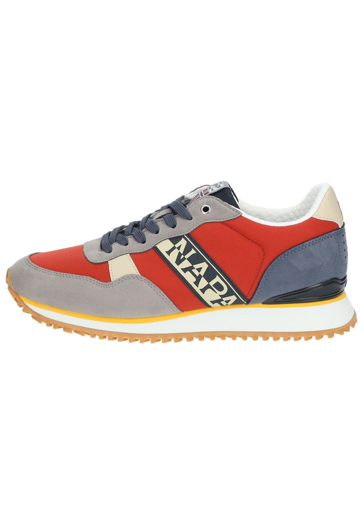 Napapijri Sneaker Lederimitat/Textil Rot/Blau