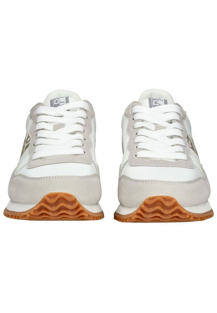 Napapijri Sneaker Lederimitat/Textil Weiß/Gold
