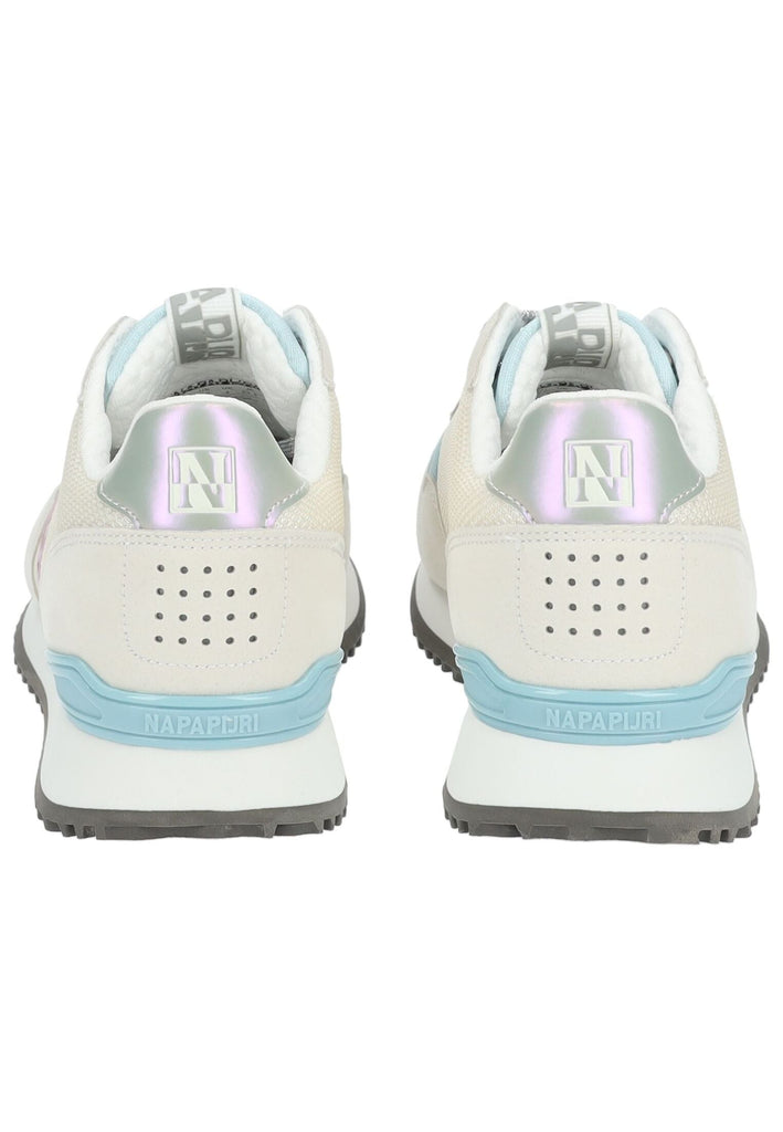 Napapijri Sneaker Lederimitat/Textil Weiß Kombi