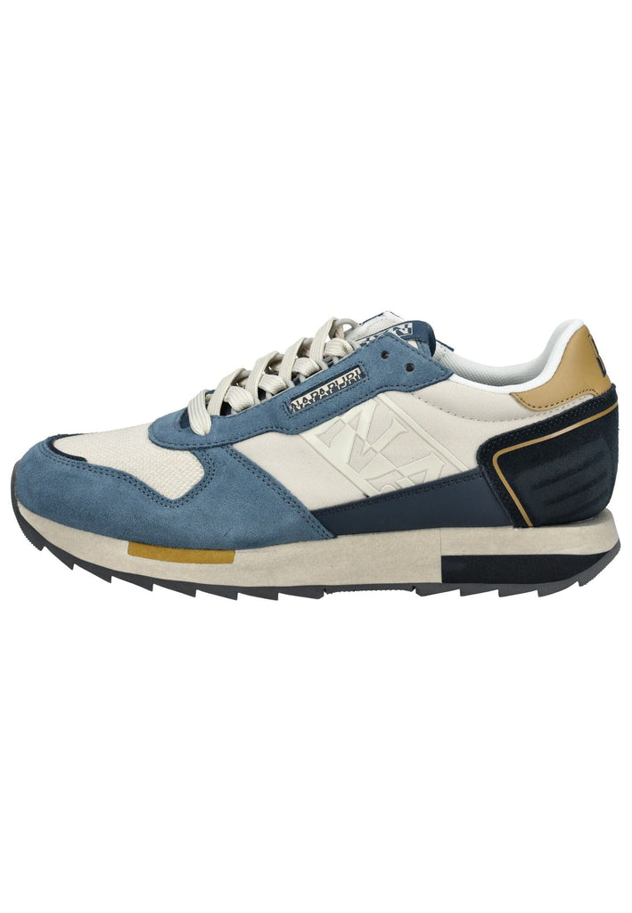 Sneaker Napapijri Sneaker Leder/Textil Navy/Weiß