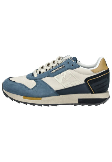 Sneaker Napapijri Sneaker Leder/Textil Navy/Weiß