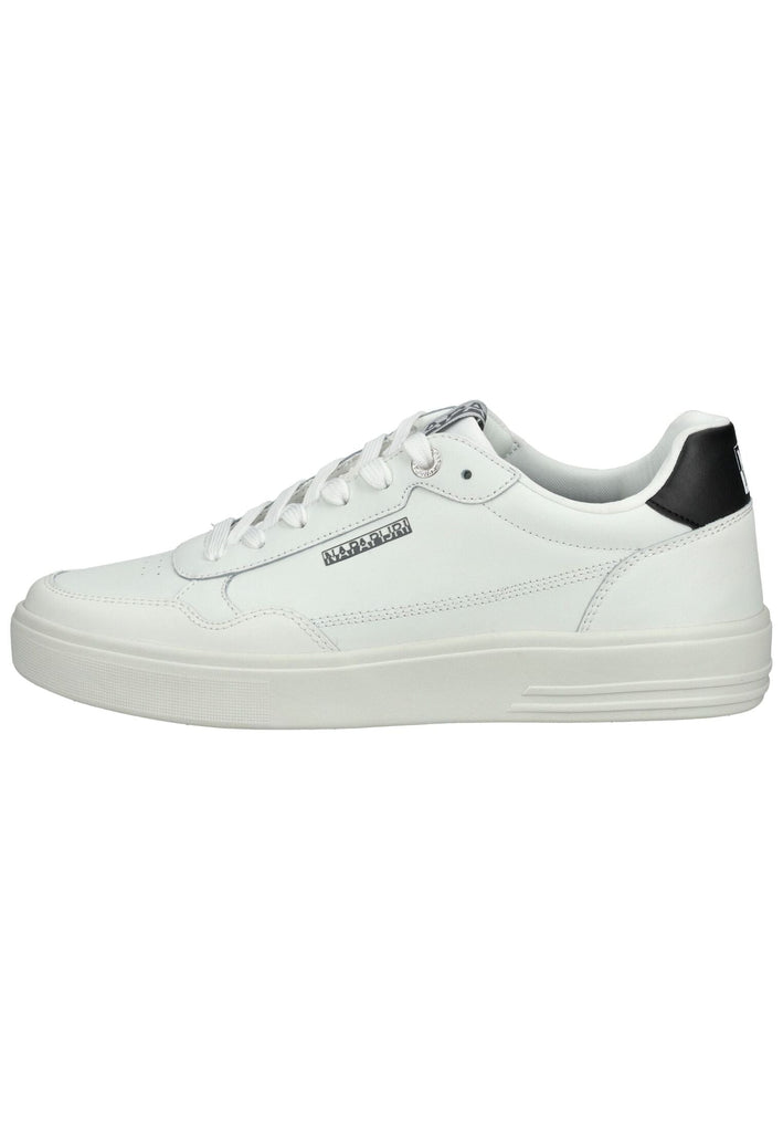 Sneaker Napapijri Sneaker Leder/Textil Weiß/Schwarz