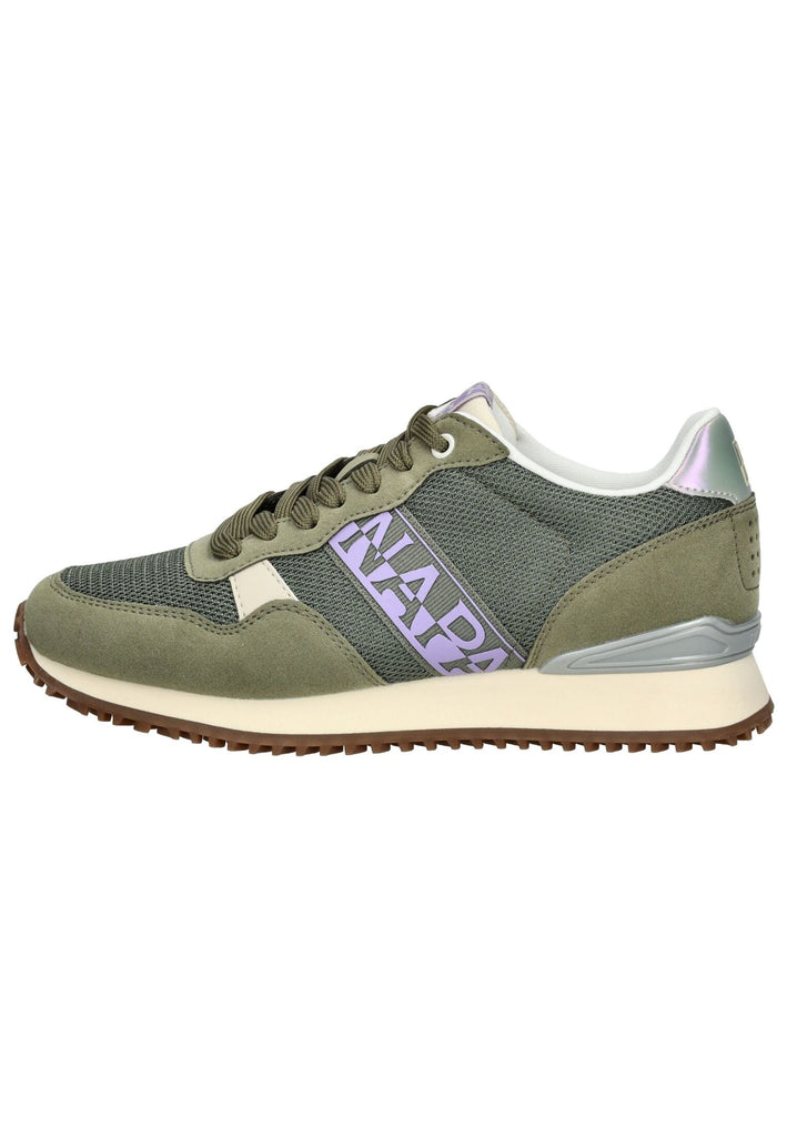 Sneaker Napapijri Sneaker Lederimitat/Textil Grün/Kombi