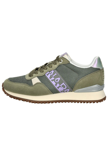Sneaker Napapijri Sneaker Lederimitat/Textil Grün/Kombi