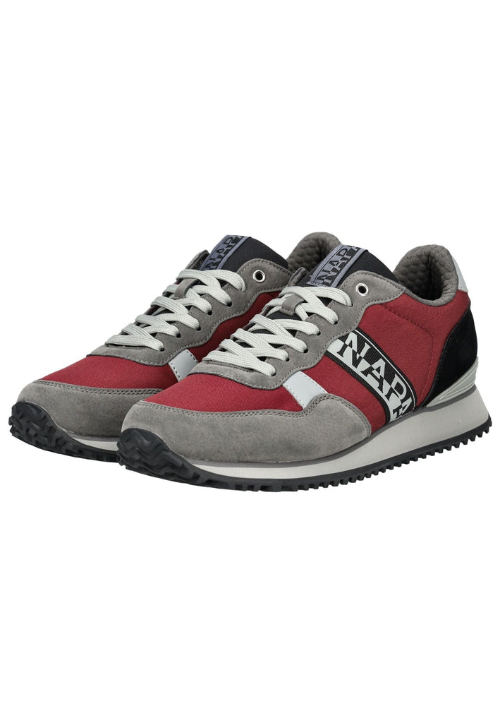 Napapijri Sneaker PU Grau/Rot