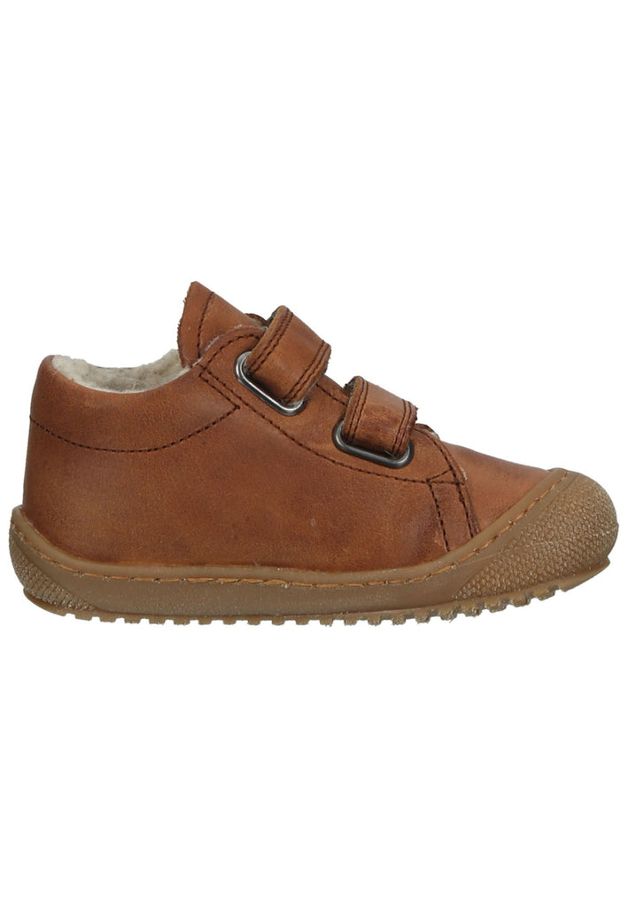 Naturino Halbschuhe Leder Cognac Warmfutter