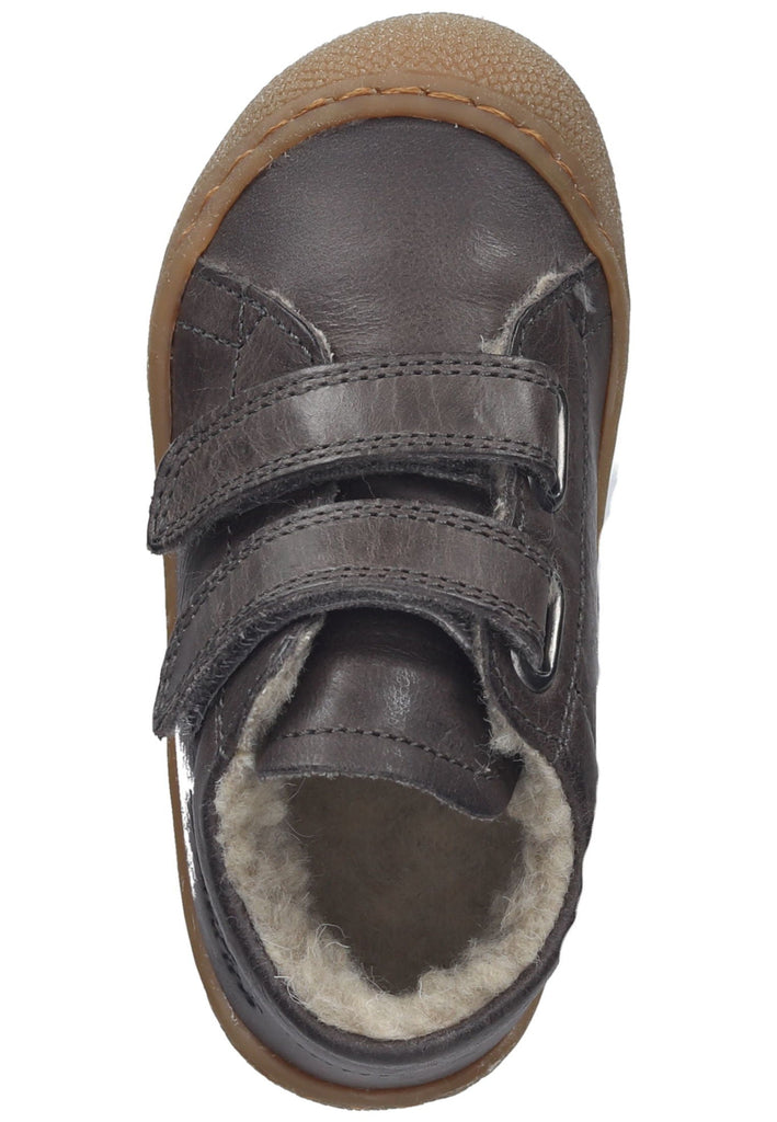 Naturino Halbschuhe Leder Dunkelgrau Warmfutter