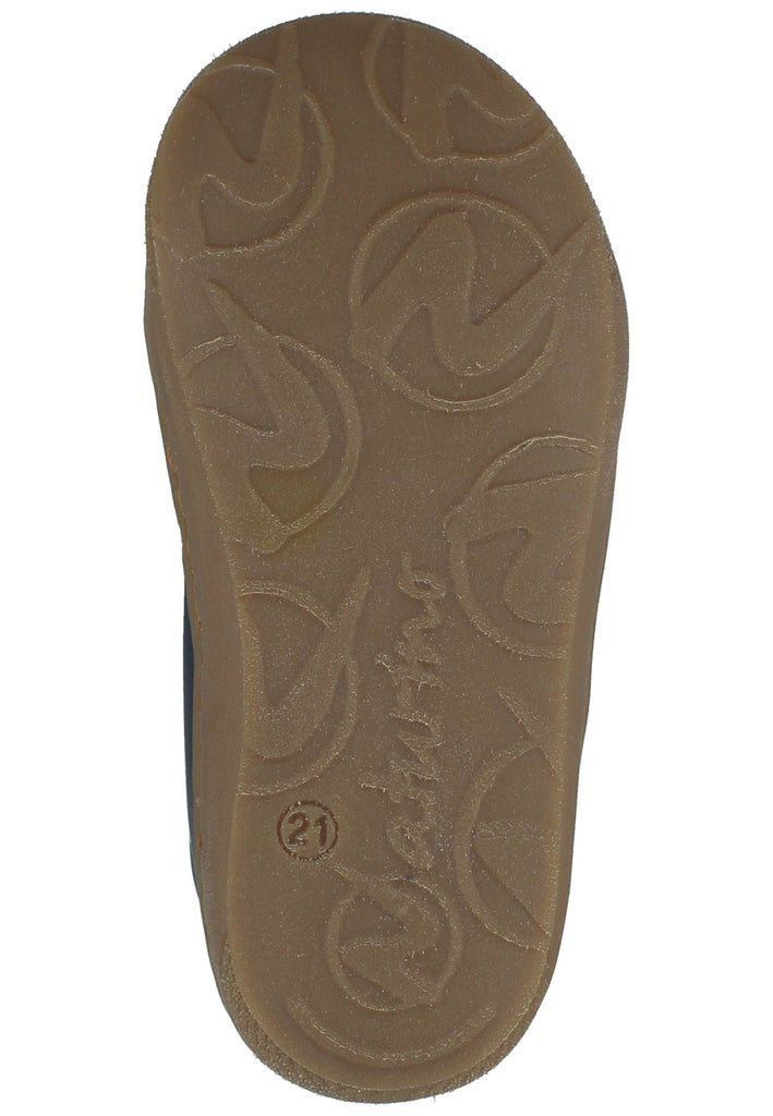 Naturino Halbschuhe Nappaleder Blau Warmfutter