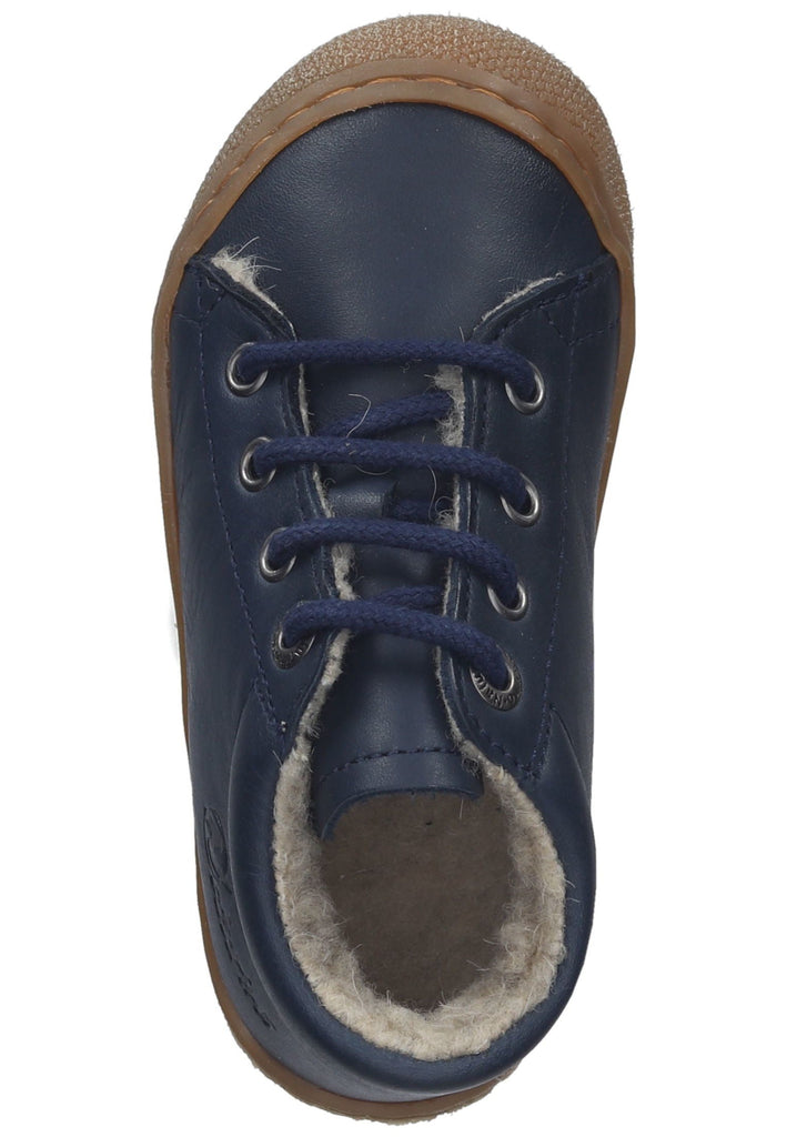 Naturino Halbschuhe Nappaleder Blau Warmfutter