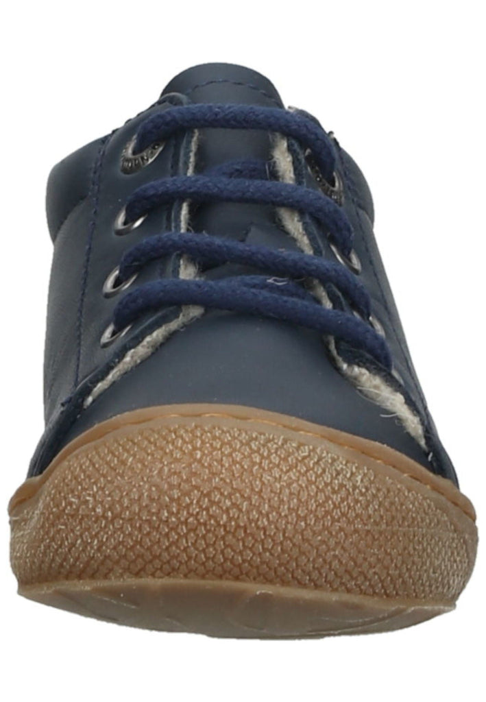 Naturino Halbschuhe Nappaleder Blau Warmfutter