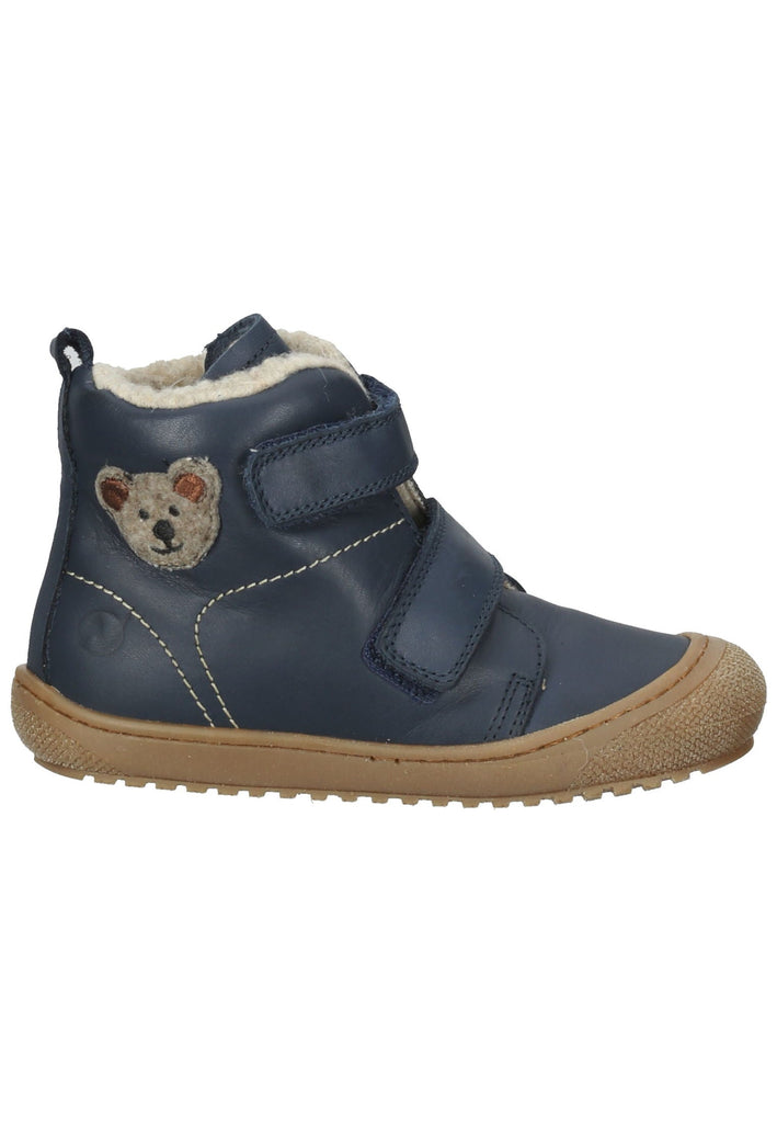 Naturino Halbschuhe Nappaleder Blau Warmfutter