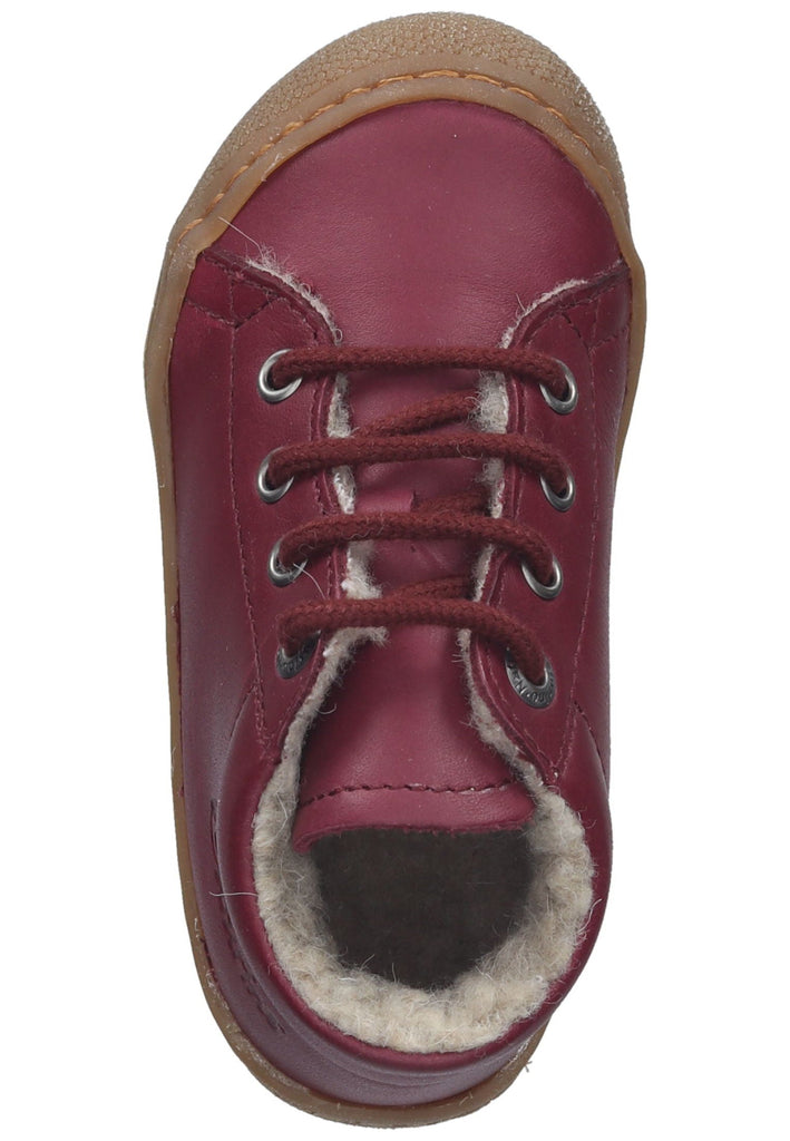 Naturino Halbschuhe Nappaleder Bordeaux Warmfutter