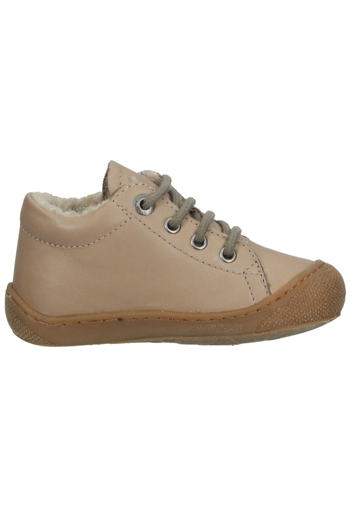 Naturino Halbschuhe Nappaleder Taupe Warmfutter