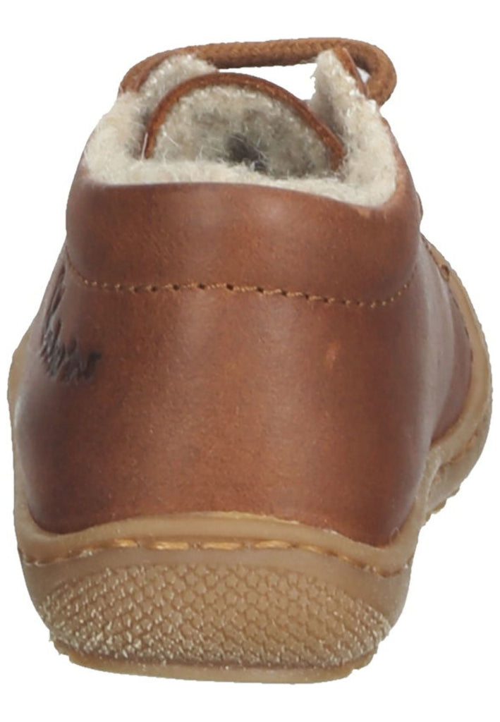 Naturino Sneaker Leder/Fell Cognac Warmfutter