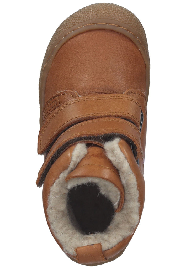 Naturino Sneaker Nappaleder Cognac Warmfutter