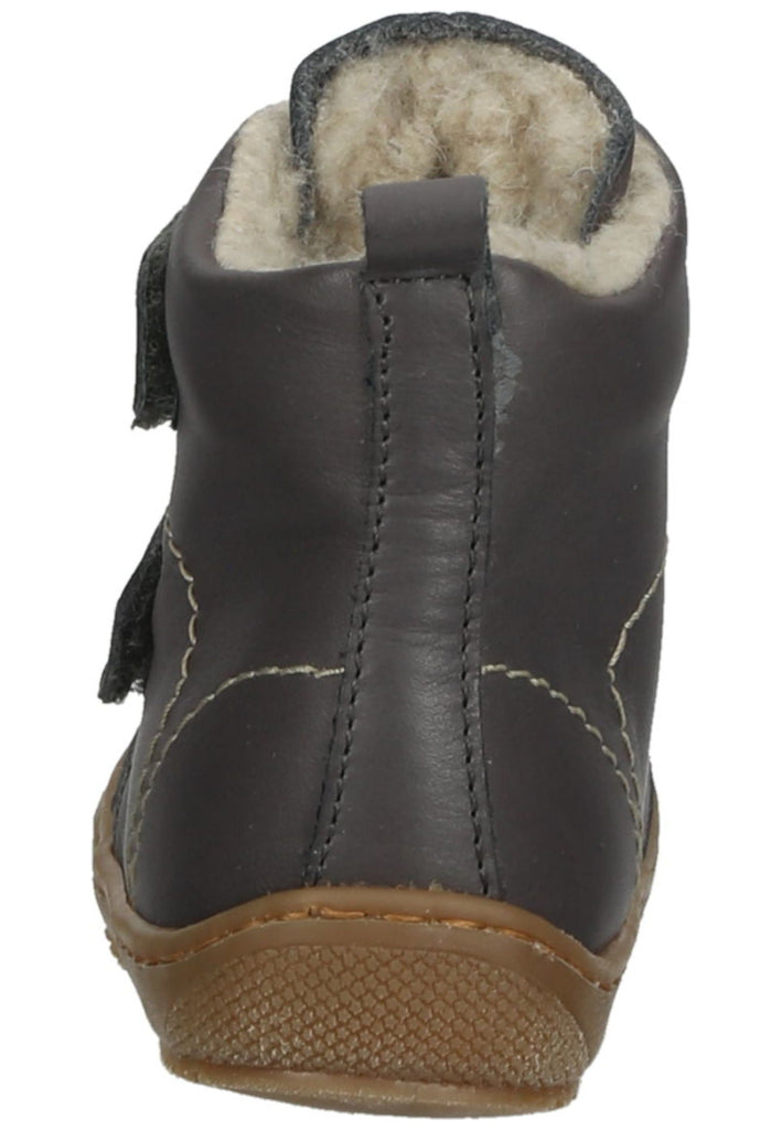 Naturino Sneaker Nappaleder Dunkelgrau Warmfutter