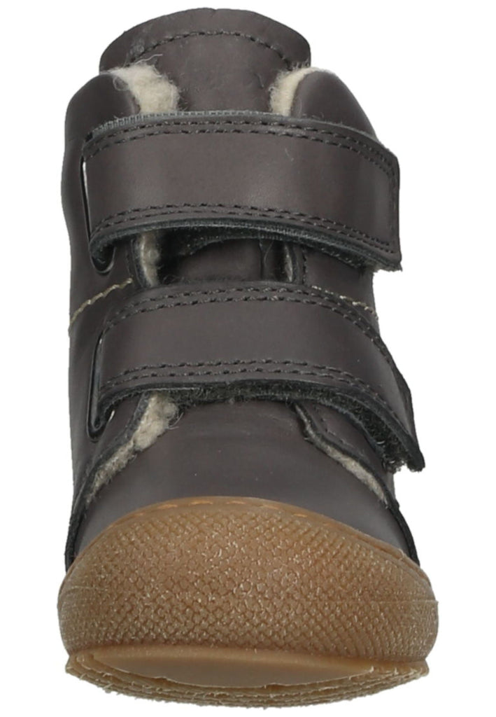 Naturino Sneaker Nappaleder Dunkelgrau Warmfutter