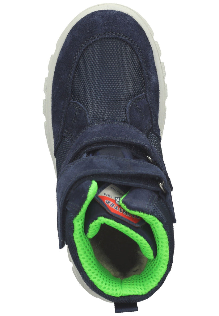 Naturino Sneaker Veloursleder/Textil Navy Warmfutter