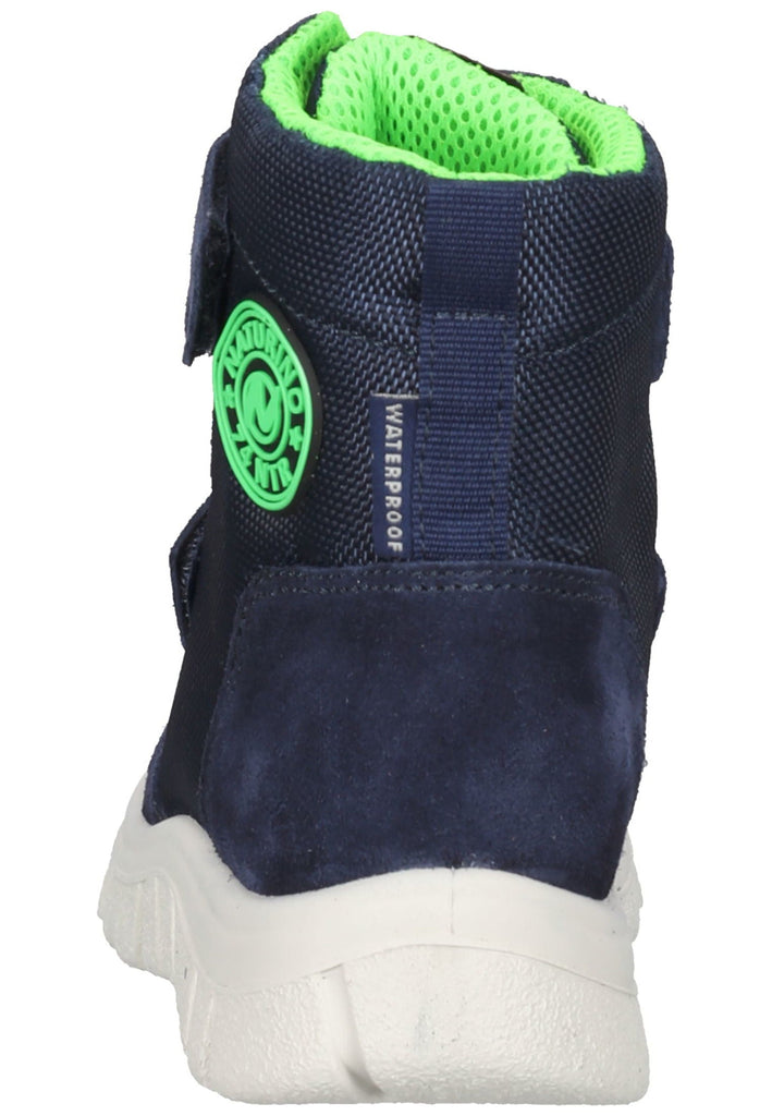 Naturino Sneaker Veloursleder/Textil Navy Warmfutter