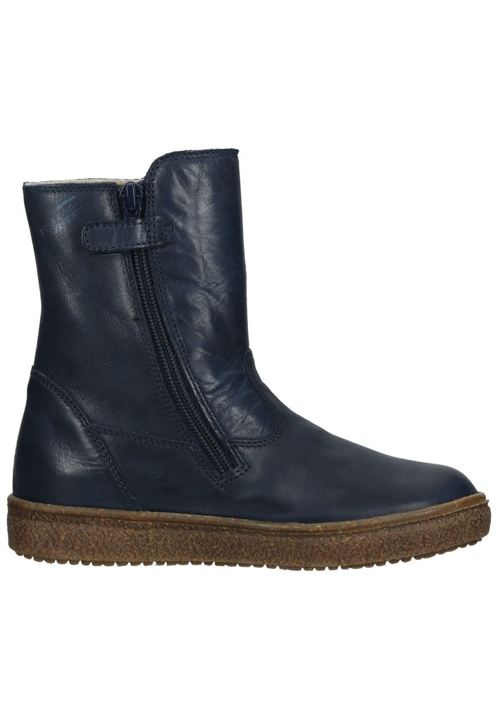 Naturino Stiefel Leder Blau Warmfutter