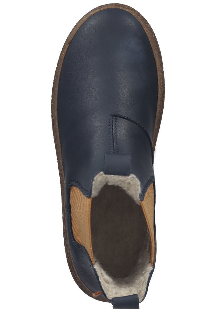 Naturino Stiefelette Nappaleder Blau Warmfutter