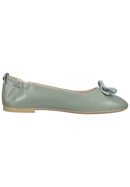 Nero Giardini Ballerinas Leder Hellgrün
