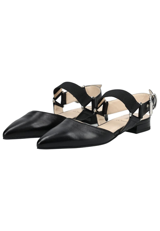 Nero Giardini Ballerinas Leder Schwarz