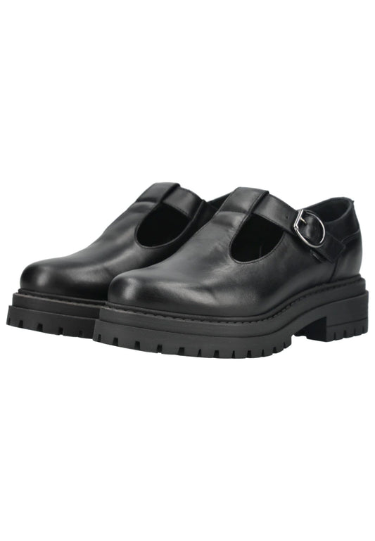Nero Giardini Halbschuhe Leder Schwarz