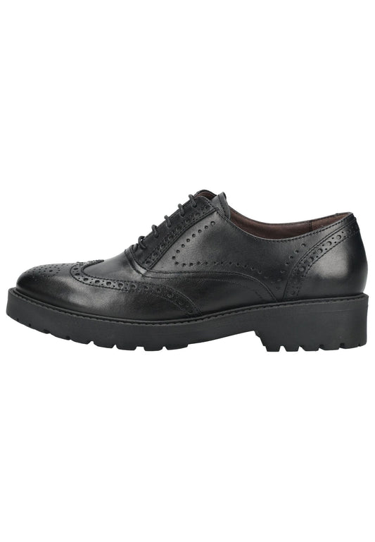 Nero Giardini Halbschuhe Leder Schwarz