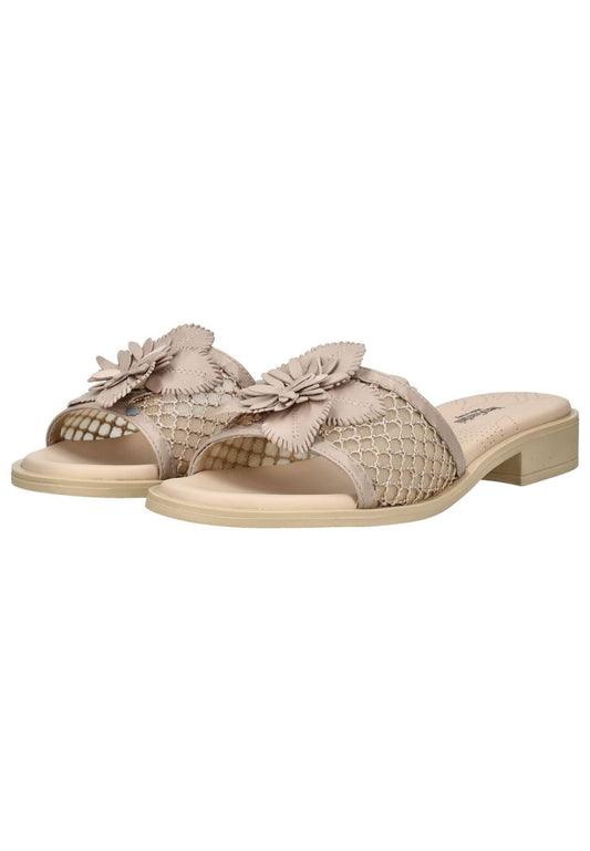 Nero Giardini Pantoletten Leder Beige
