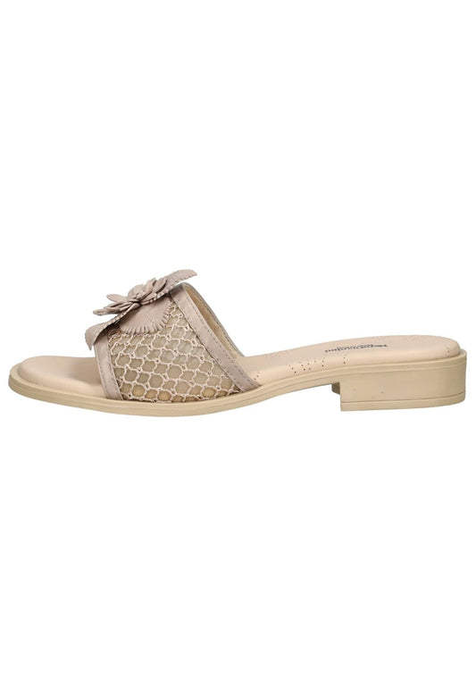 Nero Giardini Pantoletten Leder Beige