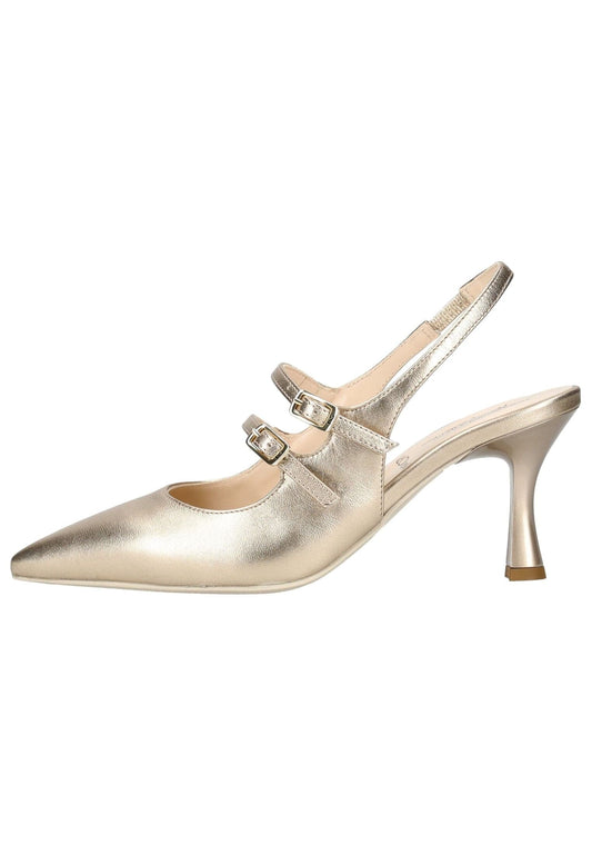 Nero Giardini Pumps Leder Gold